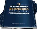Voorkom deze 11 blunders bij uw pensioenbeleggingen Voorkom deze 11 blunders bij uw pensioenbeleggingen