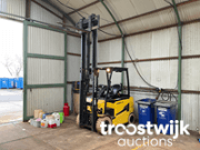 Faillissementsveiling vorkheftruck, containers, inventaris en voorraad Kentech Pernis B.V.
