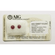 Gemstones/Edelstenen veiling o.a. Sapphire, Ruby & Tourmaline (Verzendveiling)