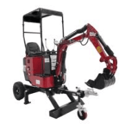 Veiling van diverse Houtklovers & Mini graafmachines te Horst