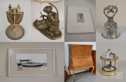 Veiling van mooie inboedel met kunst, antiek en zilverwerk.
