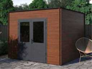 Online veiling Blokhutten, veranda's en houten panelen