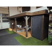 Online veiling Faillissementsveiling voorraad blokhutten & veranda’s “De Blokhutspecialist” te Zevenaar