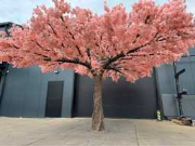 Online auction Kunstbomen en planten, akoestische panelen, composiet gevel en vloermaterialen