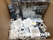 Vente aux enchères en ligne (Pallet)stellingen, (interieur)verlichting en gereedschappen