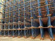 Online-Versteigerung Palletstelling, draagarmstellingen, inrijstelling, magazijnbakken en toebehoren