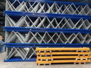 Online auction Palletstelling, legbordstelling, roostervloeren en magazijn toebehoren