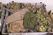 Online-Versteigerung Persoonlijke uitrusting en kleding Defensie