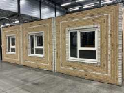 Online-Versteigerung Stellingen, bouwunits, bouwmaterialen en een 2-delige papierrollen-inpakstraat.