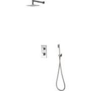 Vente aux enchères en ligne Thermostatische inbouw/opbouw regendouchesets veiling (Gratis verzending binnen NL, m.u.v. de Waddeneilanden)