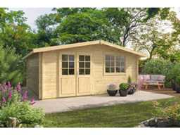 Online veiling Tuinhuizen, tuinplanken, dakleer, machines en bouwmaterialen