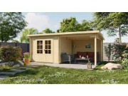 Online veiling Tuinhuizen, tuinplanken, dakleer, machines en bouwmaterialen