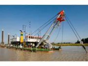 Online auction Waterbouw, poliepgrijpers, baggermaterieel, cutterzuiger, werkschepen, ponton