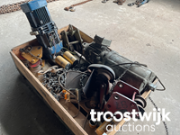 Online auction Wegens herorganiseren, containerunits en lasapparatuur