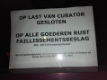 Curator van Lips sluit Tante Pietje in Uden