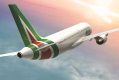 Vliegtuigmaatschappijen azen op bijna-failliet Alitalia